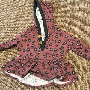 Lulu and Roo Lulu + Roo Hooded Sweatshirt. Girls 2T